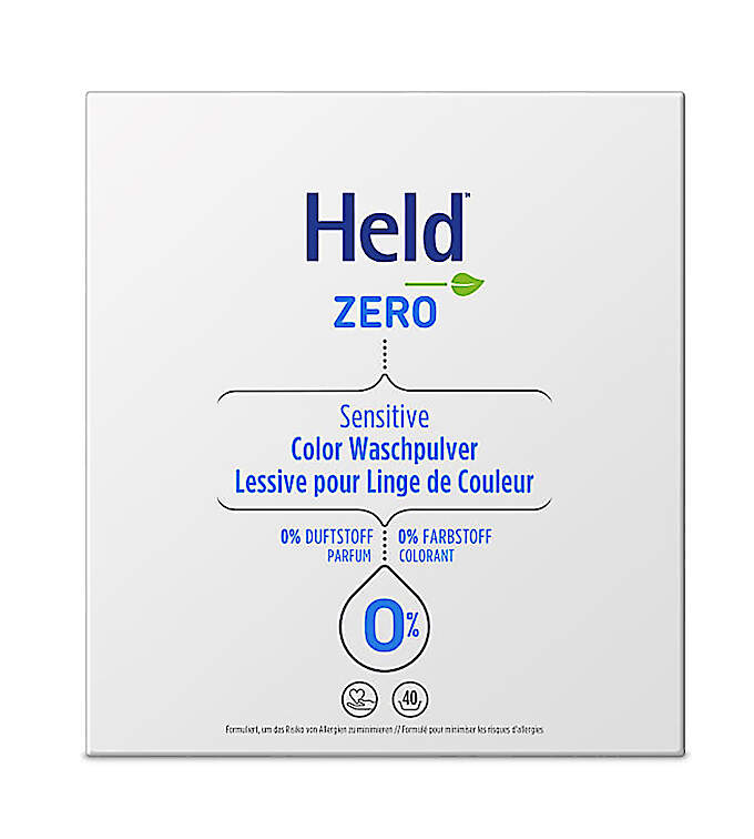 Held Zero Sensitive Waschmittel