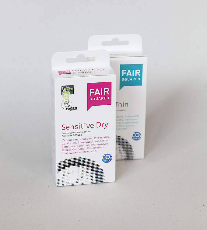 FAIR SQUARED Kondome aus Naturkautschuk