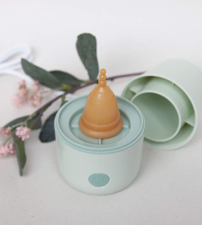 Cup Steamer für Menstruationstassen