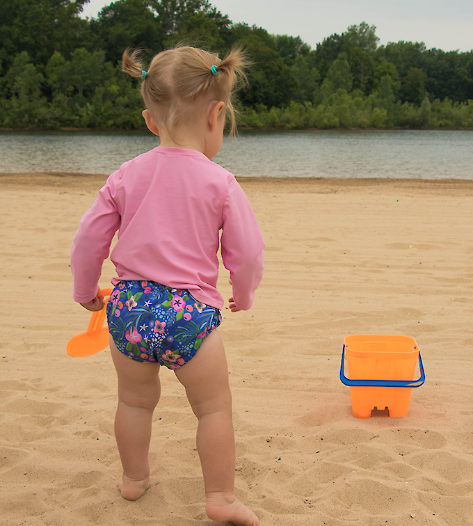 Smart Bottoms mitwachsende Schwimmwindel