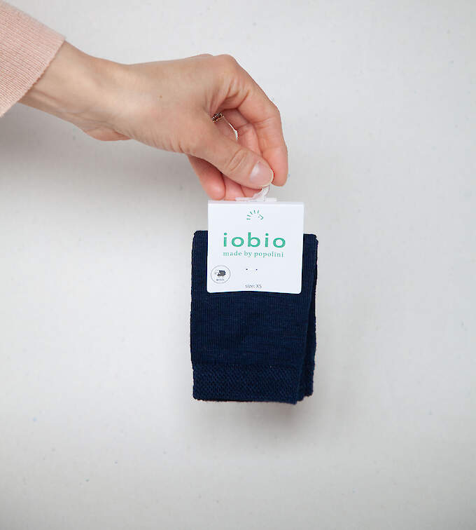 IOBIO Beinstulpen Wolle