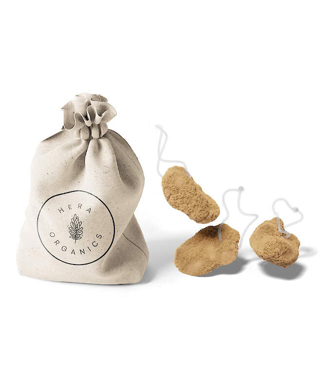 HERA Organics Menstruationsschwamm im 3er Set