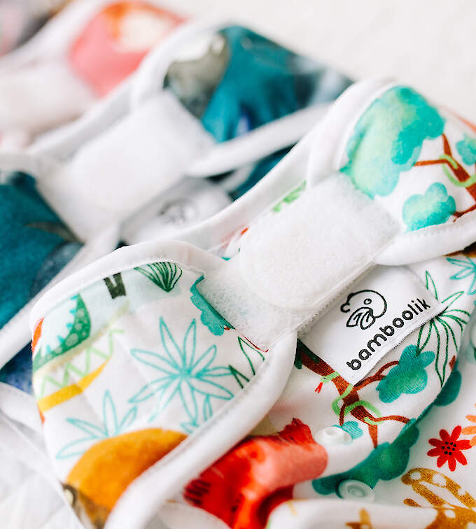 Bamboolik Nachtwindel mit Stay-Dry und Einlage