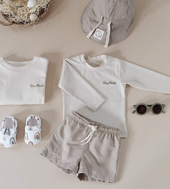 Cosy Roots recycling Schwimmshorts