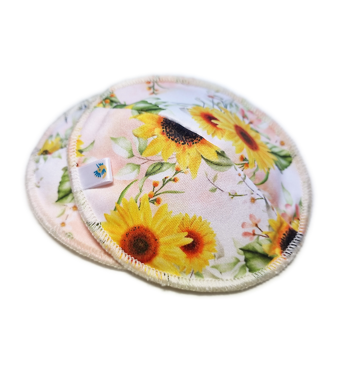 Doodush waschbare Stilleinlagen geformt