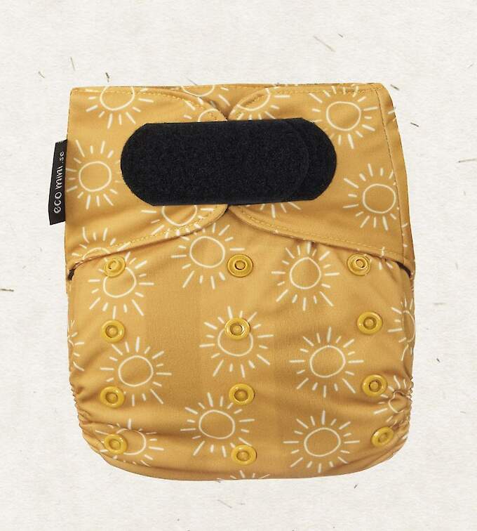 Eco Mini COOLMAX Pocketwindel Onesize Klett