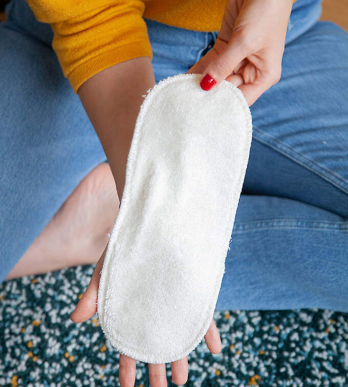 Blümchen Saugeinlage Bambus PLUS