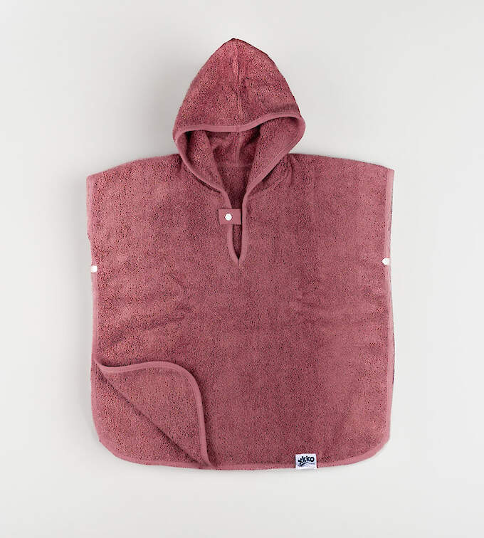 XKKO Badeponchos aus Bio-Baumwollfrottee