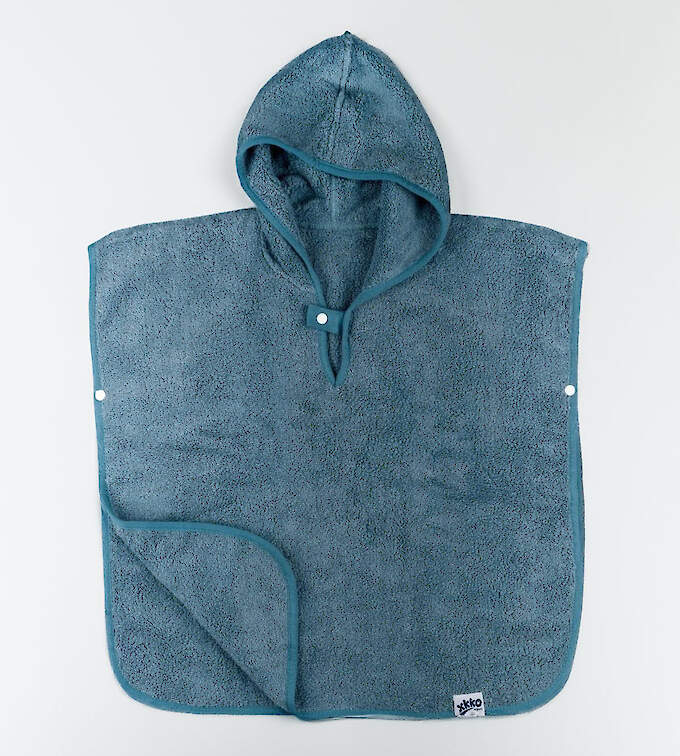 XKKO Badeponchos aus Bio-Baumwollfrottee