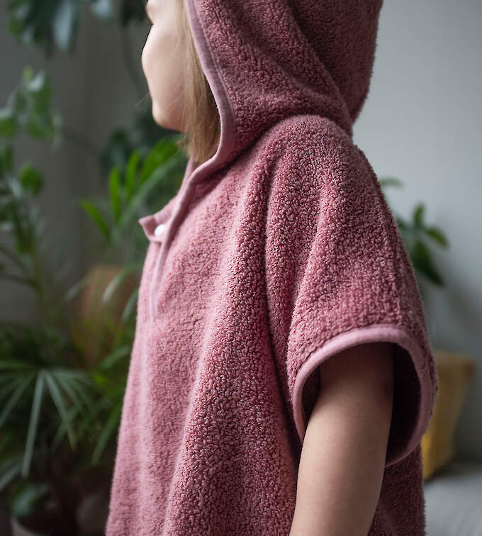 XKKO Badeponchos aus Bio-Baumwollfrottee