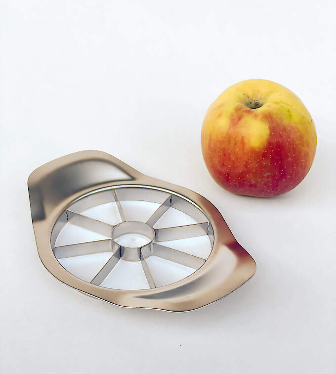 Redecker Apfelteiler aus Edelstahl
