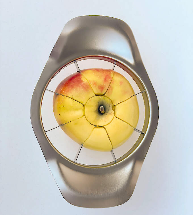 Redecker Apfelteiler aus Edelstahl