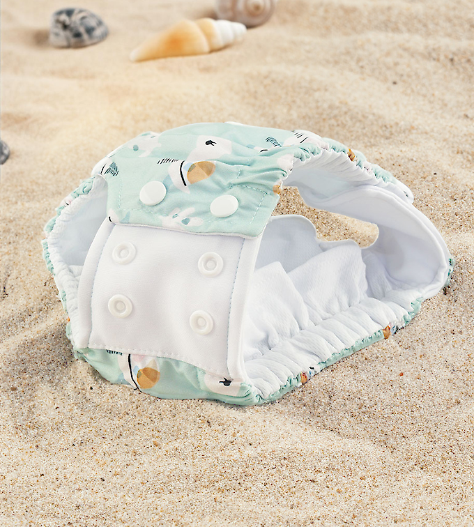 Blümchen Pull-up Pant, Schwimmwindel + Trainer