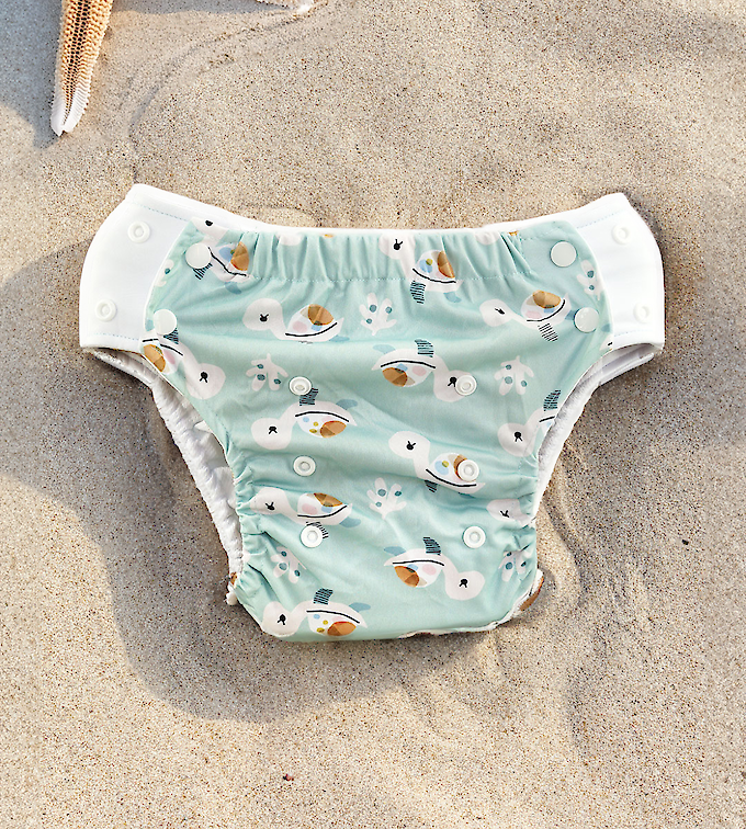 Blümchen Pull-up Pant, Schwimmwindel + Trainer