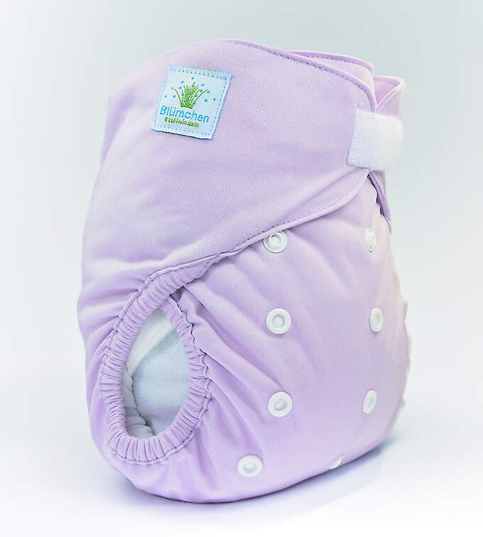 Blümchen Überhose Slim Fit Onesize