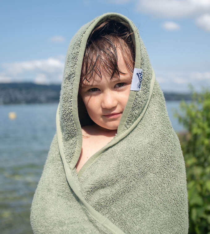 XKKO Kinder Badetuch Bio-Baumwollfrottee