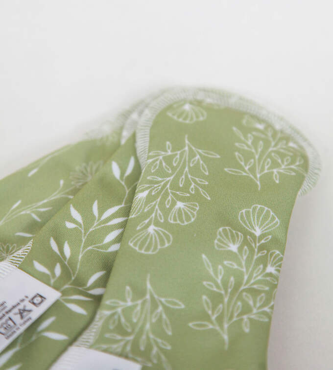 Blümchen Stoffbinden - 3er Set