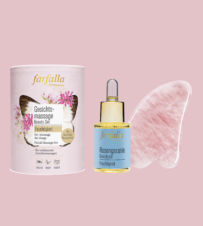 Farfalla Gesichtsmassage Beauty Set