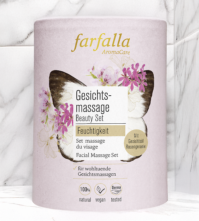 Farfalla Gesichtsmassage Beauty Set