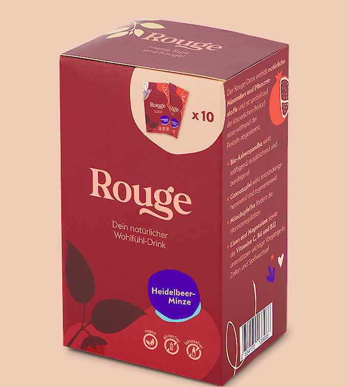 Rouge Drink - Pulvergetränk für die Periode