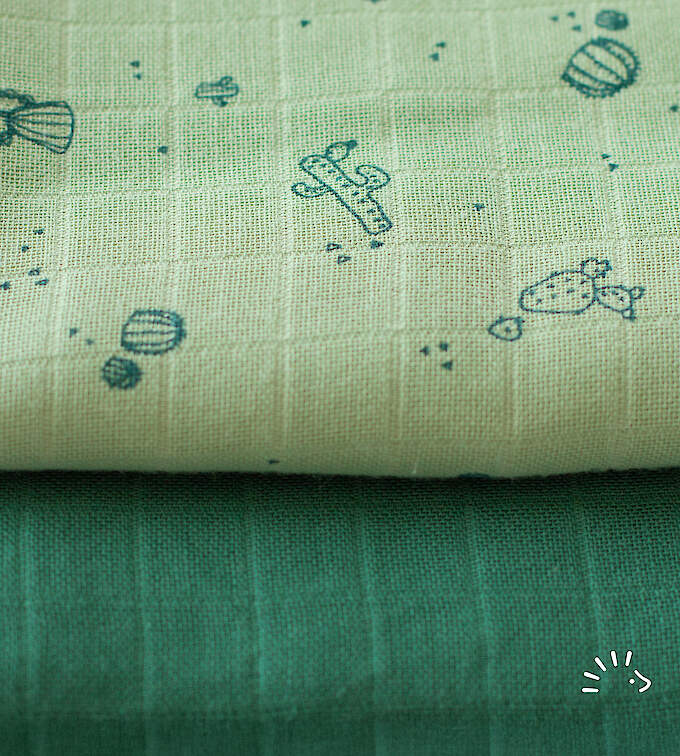 Popolini Nuschi-Decke 120x120cm