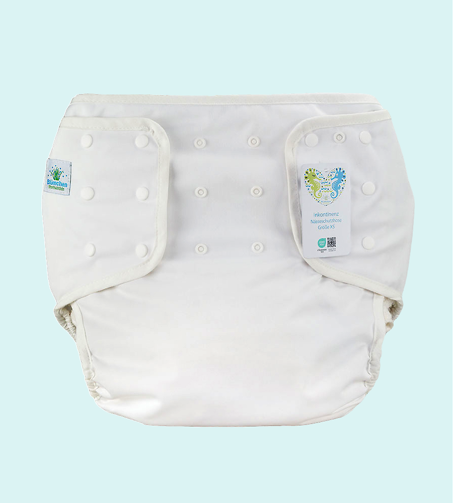 Blümchen Inkontinenzüberhose für ADULT Höschenwindel