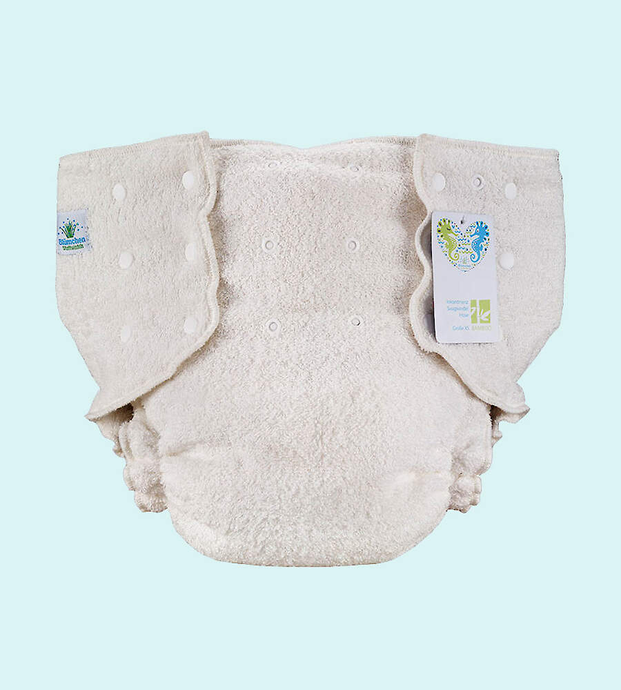 Blümchen ADULT-Inkontinenzhose Bambus (Höschenwindel)