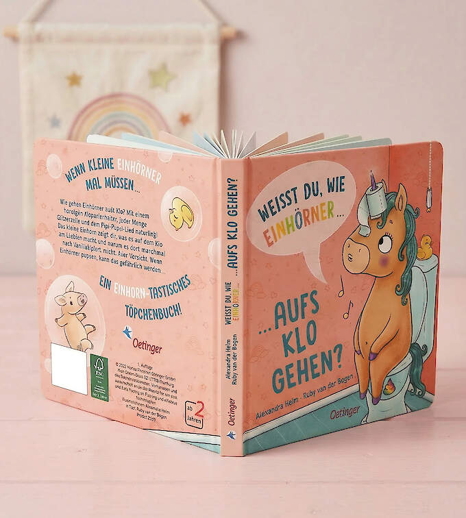 Weisst du, wie Einhörner aufs Klo gehen? Das Töpfchenbuch