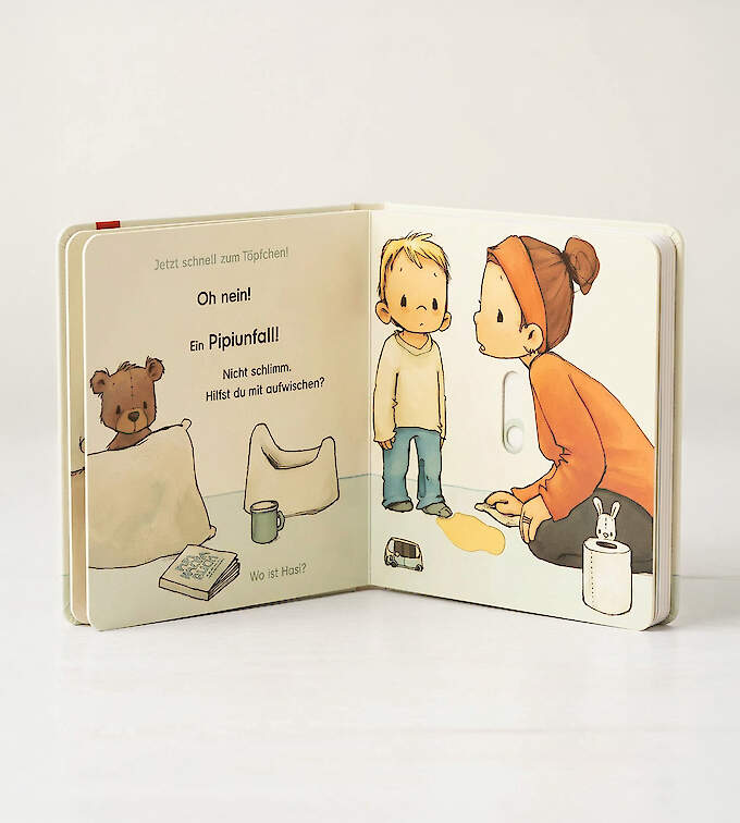 Pipi Kaka Buch - die optimale Töpfchenlektüre